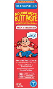 Boudreaux's Butt MAX STRENGTH Paste Diaper Rash Ointment