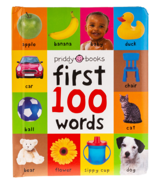 First 100 Words Board Books by PriddyBooks