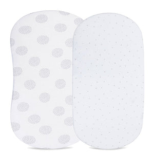 Bassinet Sheets - Changing Pad Covers - Cradle Sheets (Forest Leaf)
