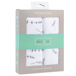 Load image into Gallery viewer, Bassinet Sheets by Ely&#39;s &amp; Co. (Grey Dottie)

