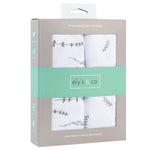 Load image into Gallery viewer, Bassinet Sheets - Changing Pad Covers - Cradle Sheets (Forest Leaf)
