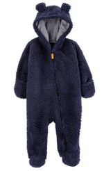 Load image into Gallery viewer, Fleece Snowsuit by Carters
