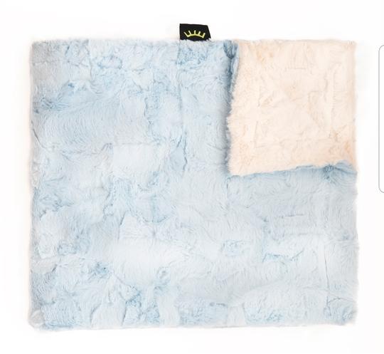 Sky Cream Minky Blanket