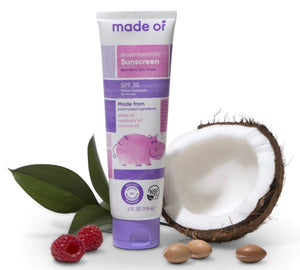 Organic Baby Sunscreen by Made Of