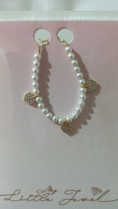 My Little Jewel Bracelet - White Pearls